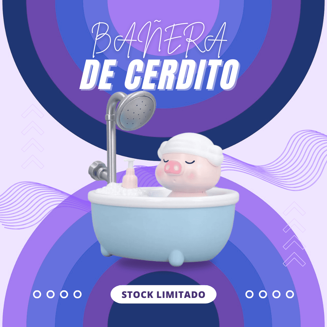 BAÑERA DE CERDITO